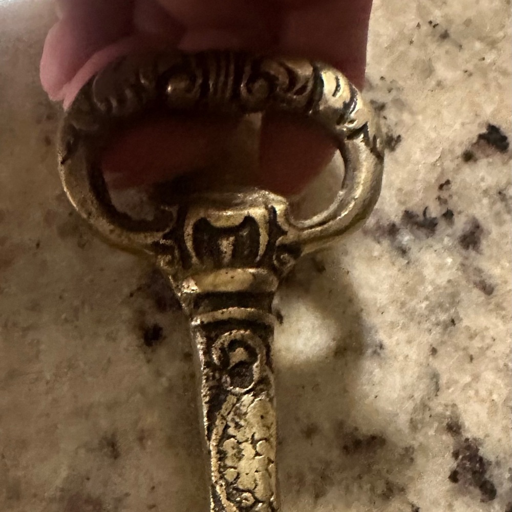 Decorative Brass Key